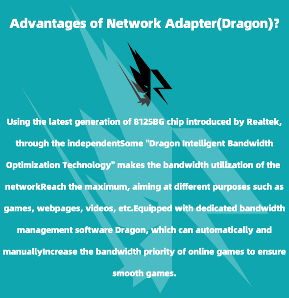 2.5G PCI Express (Dragon) Ethernet Network Adapter